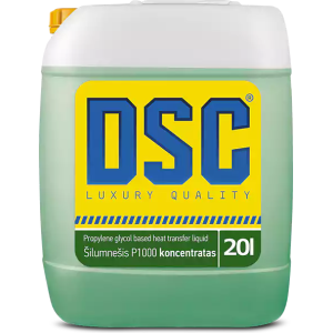 Šilumnešis, propilenglikolis "P1000" 20L (koncentratas)